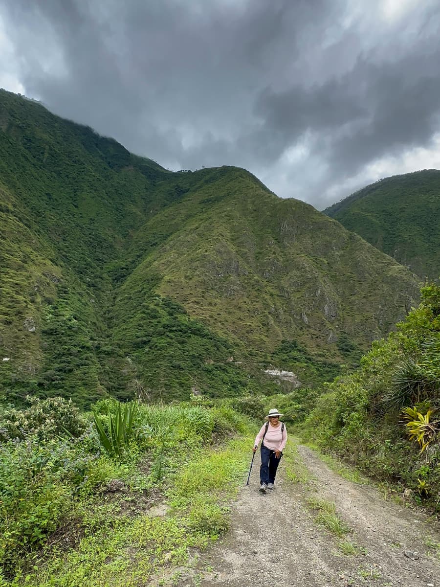 Hiking in Ecuador's cloud forest