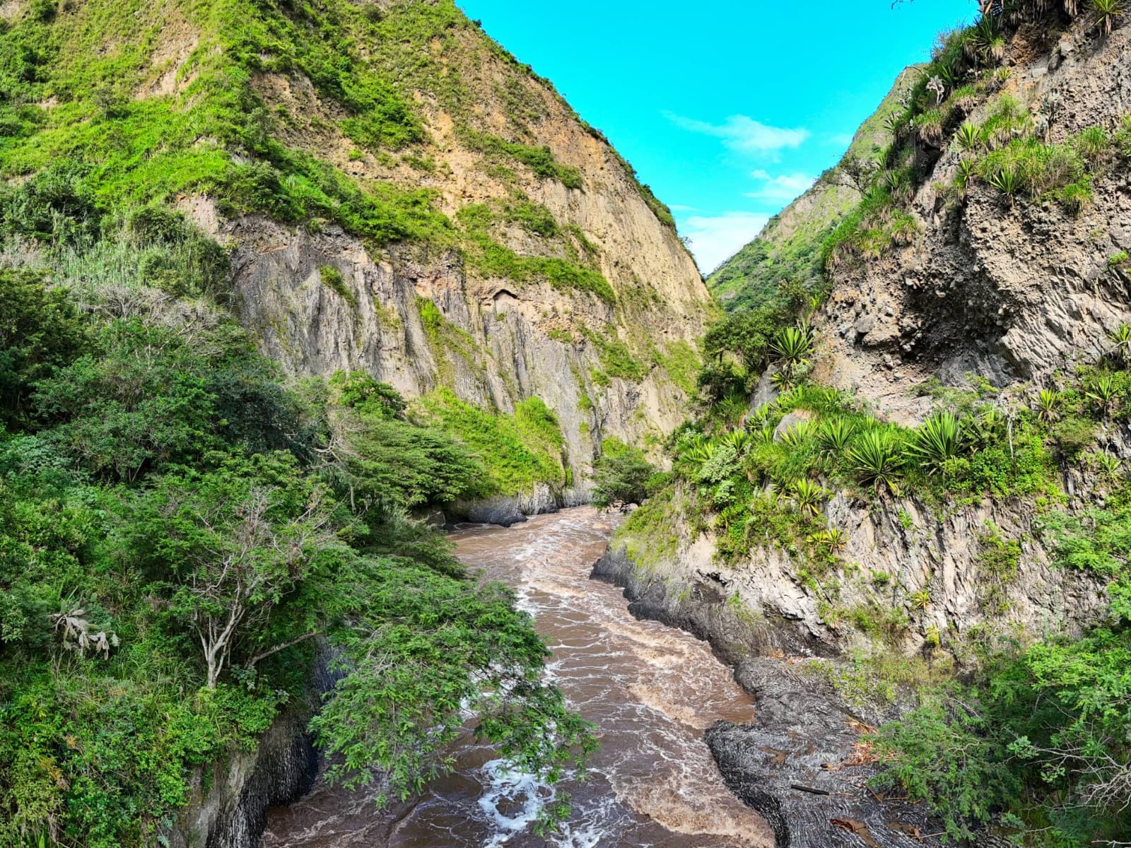 Golden hour light across the valley